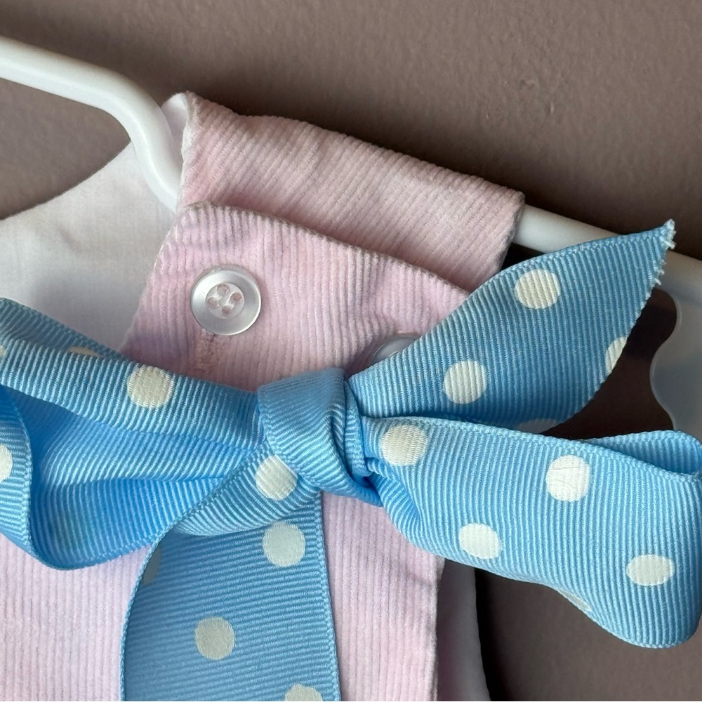 The Bailey Boys Pink Corduroy Kitty Princess Dress 12M - Picture 5 of 11